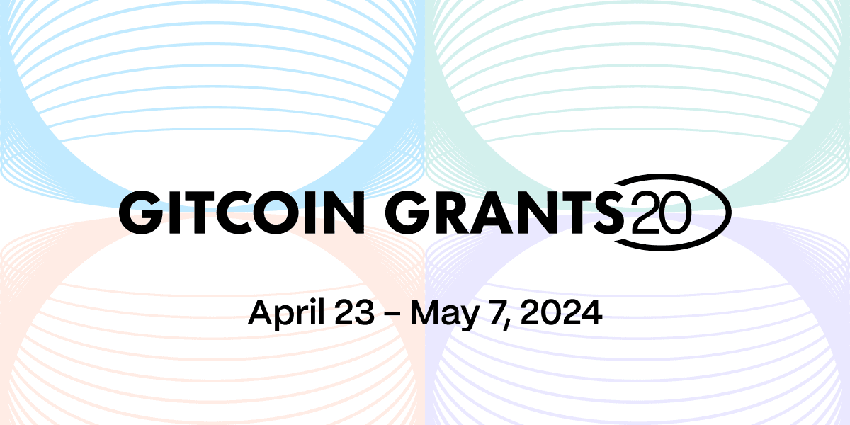 Gitcoin Grants Round 20