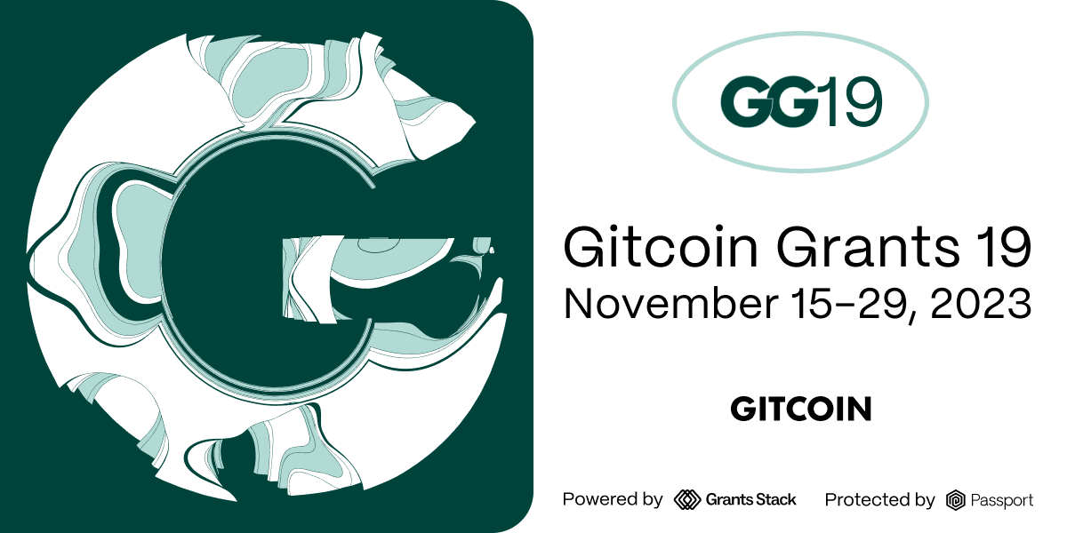 Gitcoin Grants Round 19